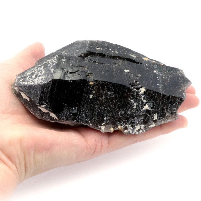 モリオン 黒水晶 原石 ポイント 山東省産 1点物 浄化 魔除け 天然石 パワーストーン