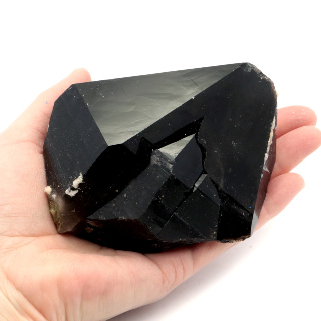 モリオン 黒水晶 原石 ポイント 山東省産 1点物 浄化 魔除け 天然石 パワーストーン