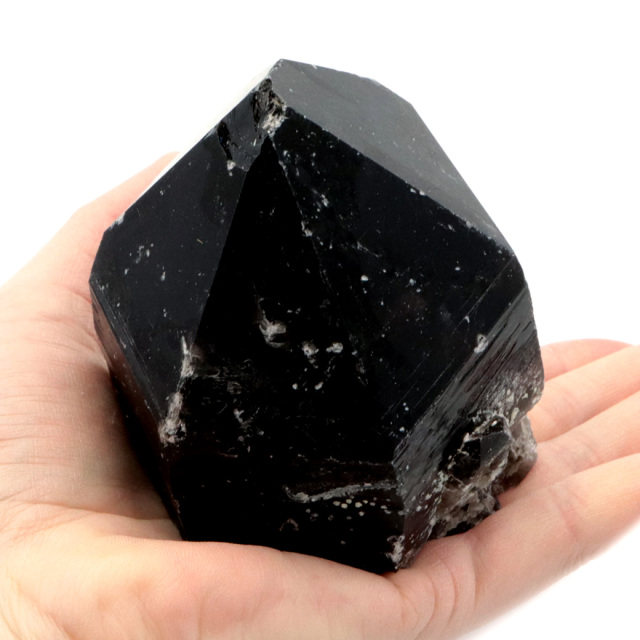 モリオン 黒水晶 原石 ポイント 山東省産 1点物 浄化 魔除け 天然石 パワーストーン