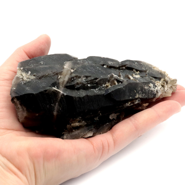 モリオン 黒水晶 原石 ポイント 山東省産 1点物 浄化 魔除け 天然石 パワーストーン