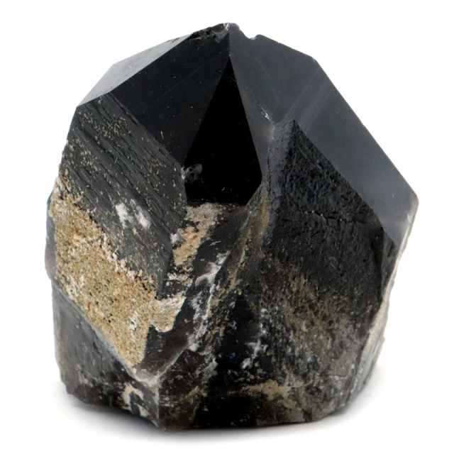 モリオン 黒水晶 原石 ポイント 山東省産 1点物 浄化 魔除け 天然石 パワーストーン