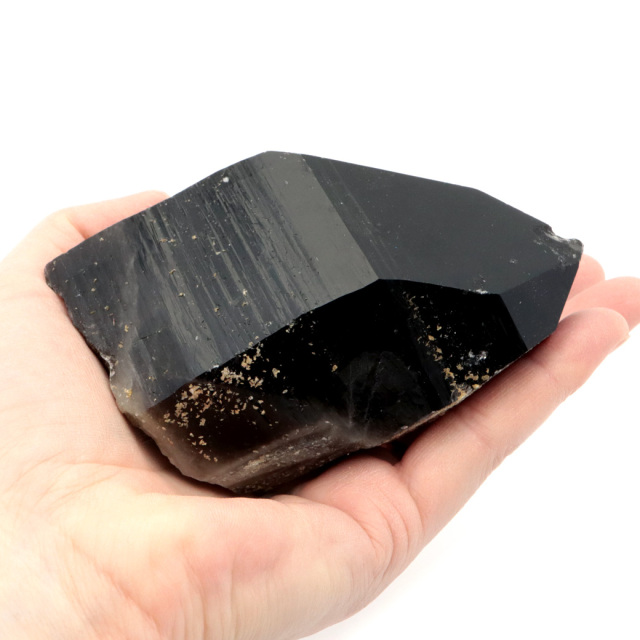 モリオン 黒水晶 原石 ポイント 山東省産 1点物 浄化 魔除け 天然石 パワーストーン