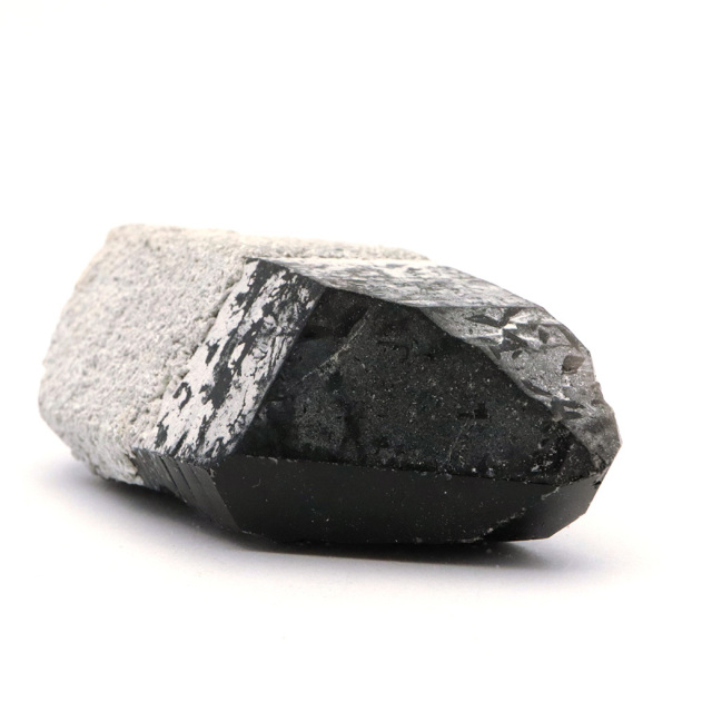 モリオン 黒水晶 原石 ポイント 山東省産 107g 1点物 浄化 魔除け