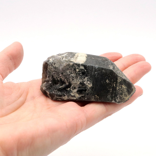 モリオン 黒水晶 原石 ポイント 山東省産 浄化 魔除け 天然石 パワーストーン