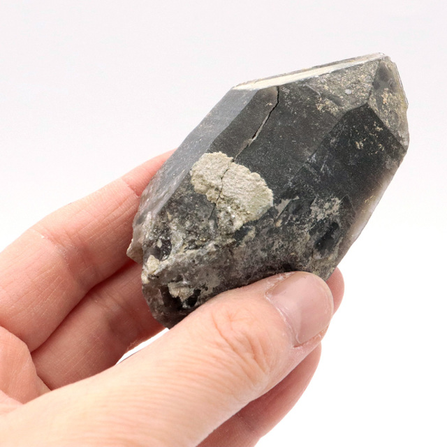 モリオン 黒水晶 原石 ポイント 山東省産 浄化 魔除け 天然石 パワーストーン