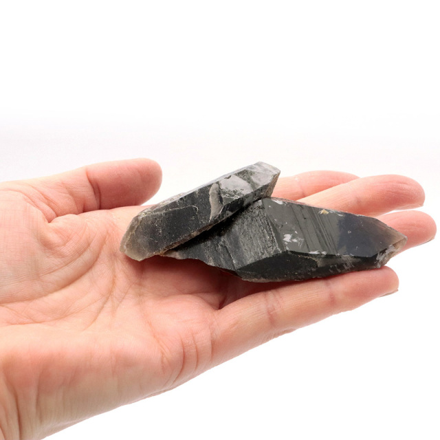 モリオン 黒水晶 原石 ポイント 山東省産 浄化 魔除け 天然石 パワーストーン