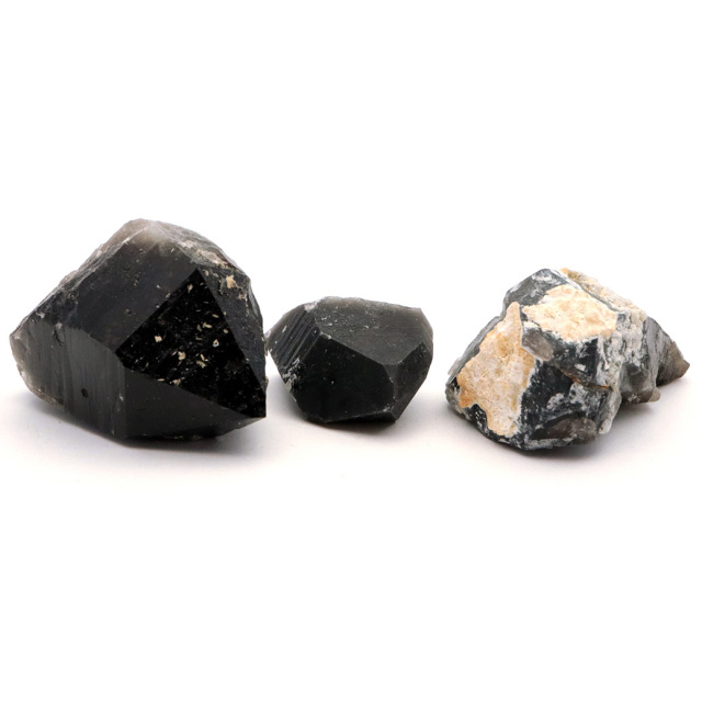 モリオン 黒水晶 原石 ポイント 山東省産 浄化 魔除け 天然石 パワーストーン