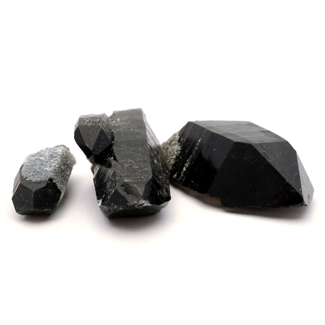 モリオン 黒水晶 原石 ポイント 山東省産 浄化 魔除け 天然石 パワーストーン