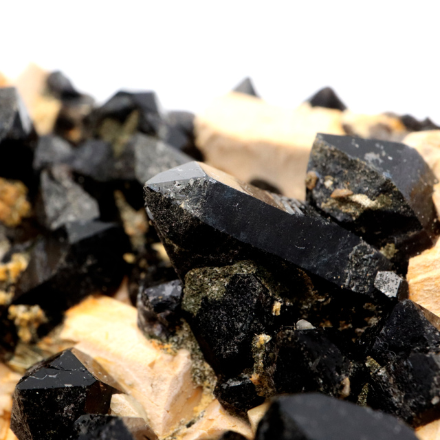 モリオン 黒水晶 原石 ポイント 山東省産 1点物 浄化 魔除け 天然石 パワーストーン Morion quartz