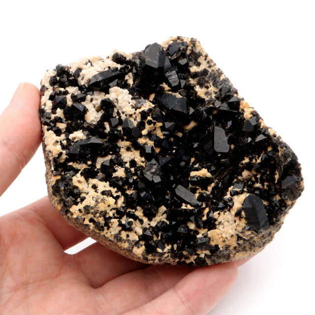 モリオン 黒水晶 原石 ポイント 山東省産 307g 1点物 浄化 魔除け