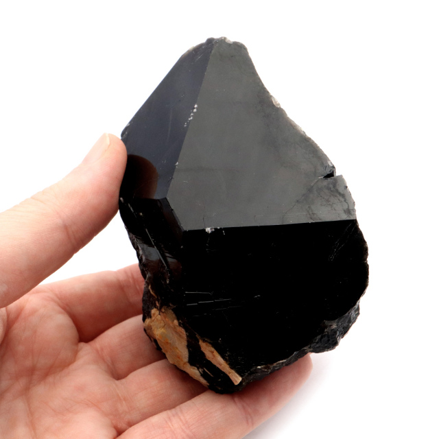 モリオン 黒水晶 原石 ポイント 山東省産 1点物 浄化 魔除け 天然石 パワーストーン Morion quartz