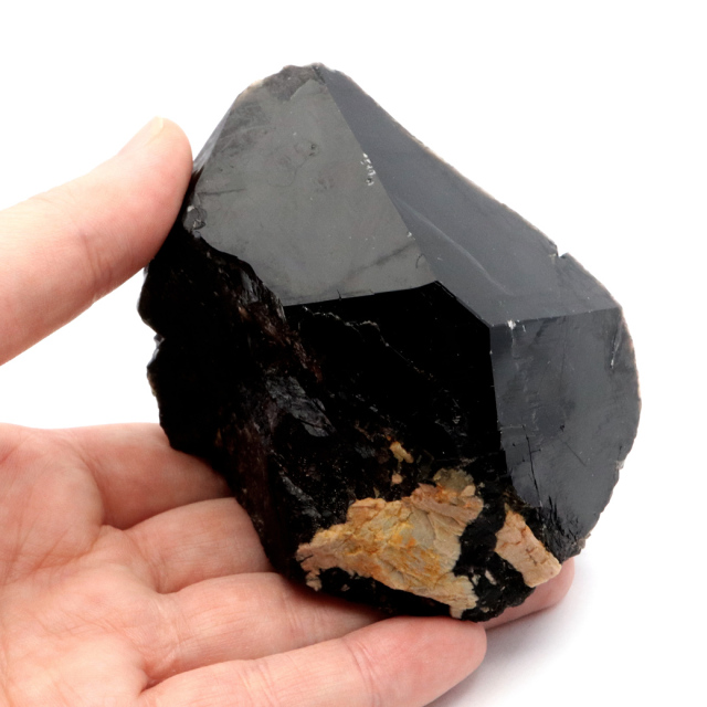 モリオン 黒水晶 原石 ポイント 山東省産 1点物 浄化 魔除け 天然石 パワーストーン Morion quartz