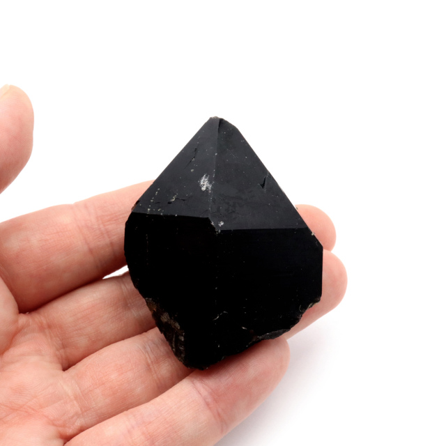 モリオン 黒水晶 原石 ポイント 山東省産 1点物 浄化 魔除け 天然石 パワーストーン Morion quartz