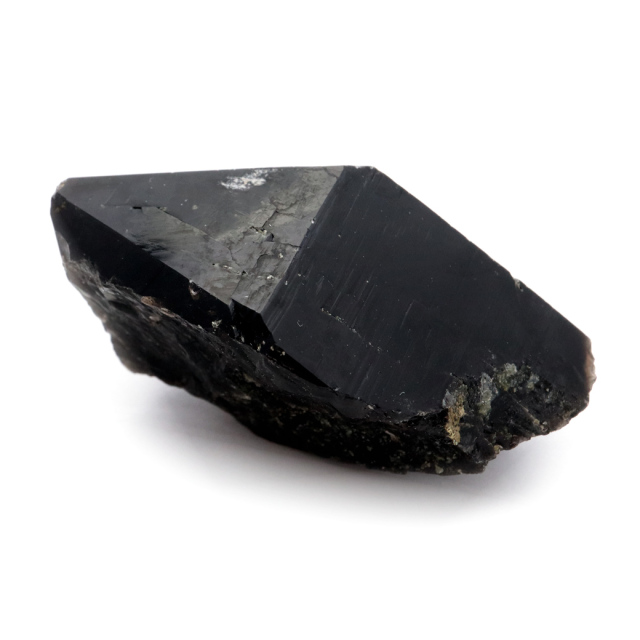 モリオン 黒水晶 原石 ポイント 山東省産 1点物 浄化 魔除け 天然石 パワーストーン Morion quartz