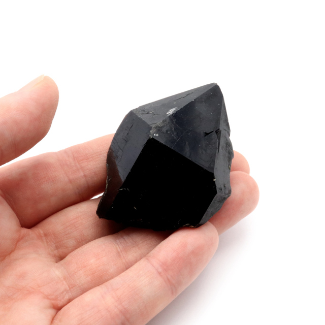 モリオン 黒水晶 原石 ポイント 山東省産 1点物 浄化 魔除け 天然石 パワーストーン Morion quartz