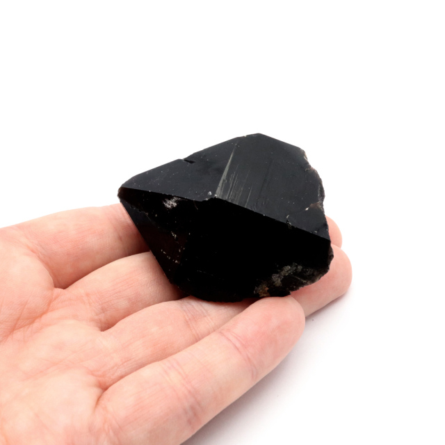 モリオン 黒水晶 原石 ポイント 山東省産 1点物 浄化 魔除け 天然石 パワーストーン Morion quartz