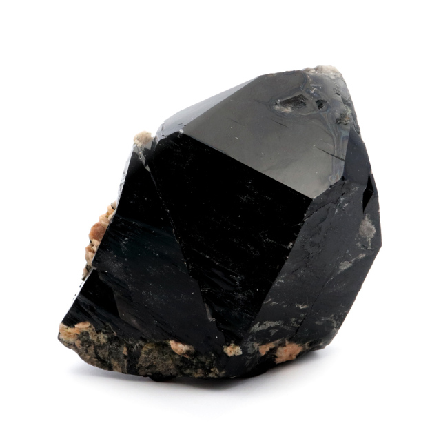 モリオン 黒水晶 原石 ポイント 山東省産 1点物 浄化 魔除け 天然石 パワーストーン Morion quartz
