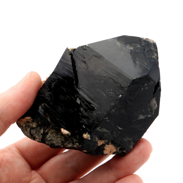 モリオン 黒水晶 原石 ポイント 山東省産 1点物 浄化 魔除け 天然石 パワーストーン Morion quartz