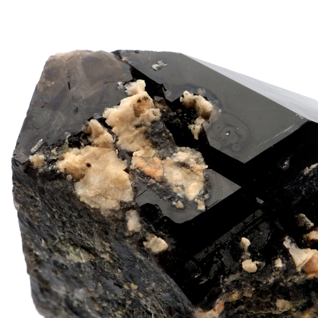 モリオン 黒水晶 原石 ポイント 山東省産 1点物 浄化 魔除け 天然石 パワーストーン Morion quartz