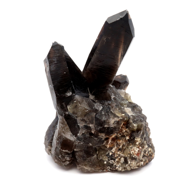 モリオン 黒水晶 原石 クラスター ポイント 山東省産 1点物 浄化 魔除け 天然石 パワーストーン Morion quartz
