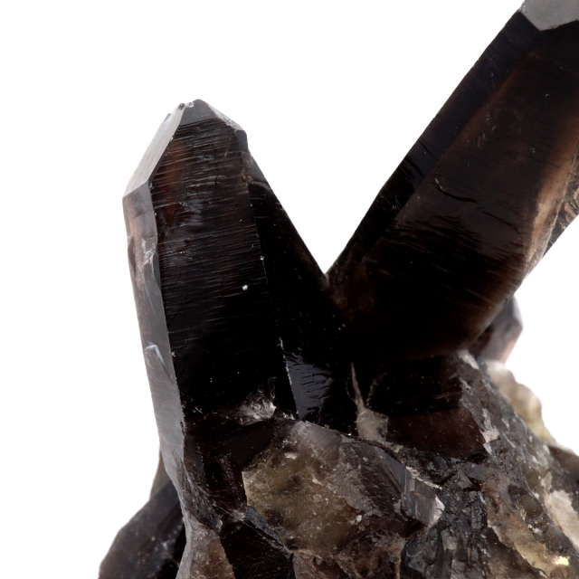 モリオン 黒水晶 原石 クラスター ポイント 山東省産 1点物 浄化 魔除け 天然石 パワーストーン Morion quartz