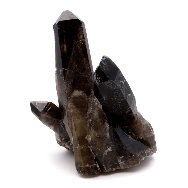 モリオン 黒水晶 原石 クラスター ポイント 山東省産 1点物 浄化 魔除け 天然石 パワーストーン Morion quartz