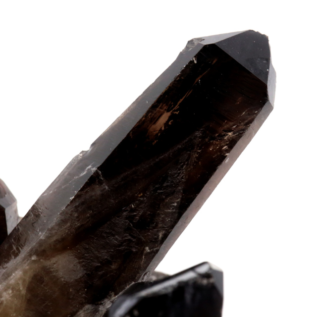 モリオン 黒水晶 原石 クラスター ポイント 山東省産 1点物 浄化 魔除け 天然石 パワーストーン Morion quartz