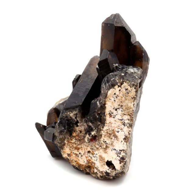 モリオン 黒水晶 原石 クラスター ポイント 山東省産 1点物 浄化 魔除け 天然石 パワーストーン Morion quartz