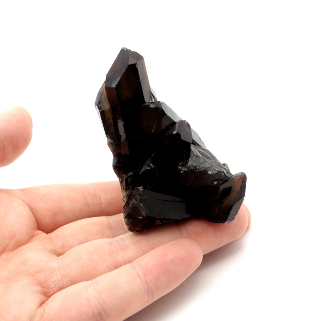 モリオン 黒水晶 原石 クラスター ポイント 山東省産 1点物 浄化 魔除け 天然石 パワーストーン Morion quartz