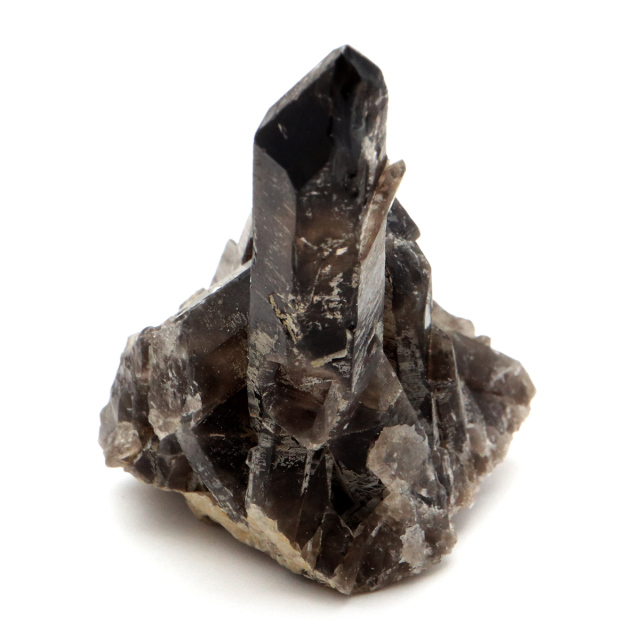 モリオン 黒水晶 原石 クラスター ポイント 山東省産 1点物 浄化 魔除け 天然石 パワーストーン Morion quartz