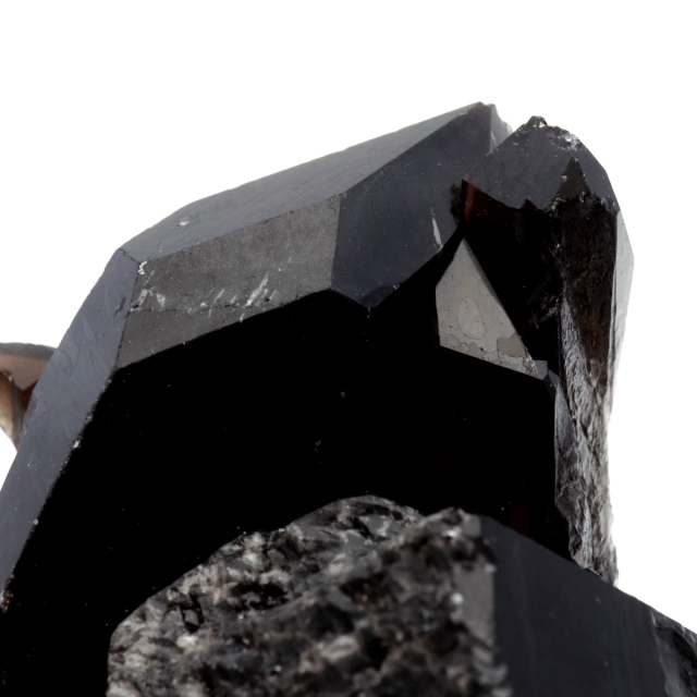 モリオン 黒水晶 原石 クラスター ポイント 山東省産 1点物 浄化 魔除け 天然石 パワーストーン Morion quartz