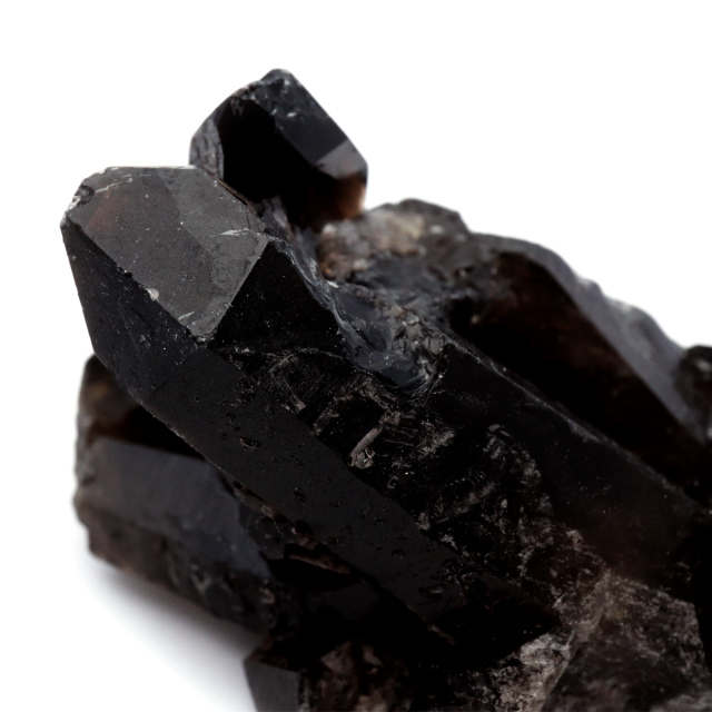 モリオン 黒水晶 原石 クラスター ポイント 山東省産 1点物 浄化 魔除け 天然石 パワーストーン Morion quartz