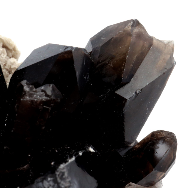モリオン 黒水晶 原石 クラスター ポイント 山東省産 1点物 浄化 魔除け 天然石 パワーストーン Morion quartz