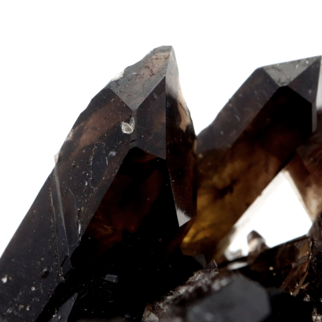 モリオン 黒水晶 原石 クラスター ポイント 山東省産 1点物 浄化 魔除け 天然石 パワーストーン Morion quartz