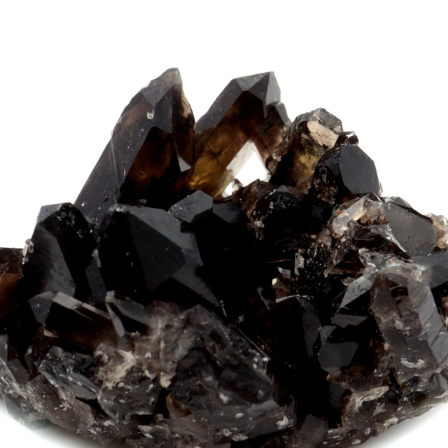 モリオン 黒水晶 原石 クラスター ポイント 山東省産 1点物 浄化 魔除け 天然石 パワーストーン Morion quartz