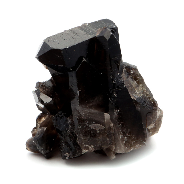モリオン 黒水晶 原石 クラスター ポイント 山東省産 1点物 浄化 魔除け 天然石 パワーストーン Morion quartz