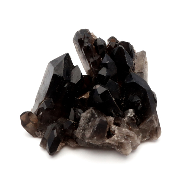 モリオン 黒水晶 原石 クラスター ポイント 山東省産 1点物 浄化 魔除け 天然石 パワーストーン Morion quartz