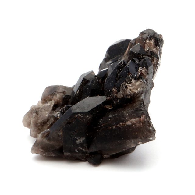 モリオン 黒水晶 原石 クラスター ポイント 山東省産 1点物 浄化 魔除け 天然石 パワーストーン Morion quartz