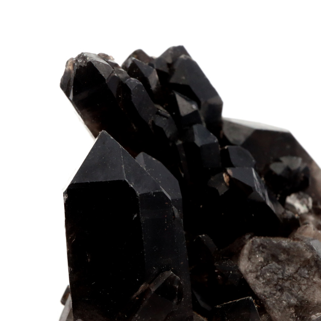 モリオン 黒水晶 原石 クラスター ポイント 山東省産 1点物 浄化 魔除け 天然石 パワーストーン Morion quartz