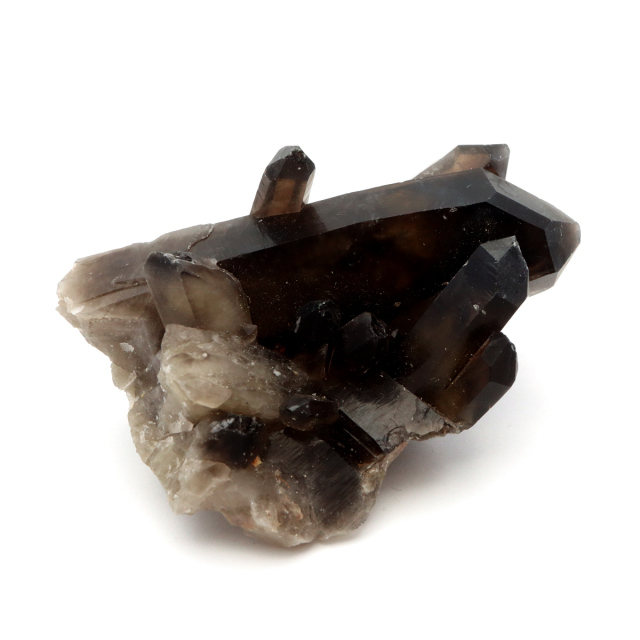 モリオン 黒水晶 原石 クラスター ポイント 山東省産 1点物 浄化 魔除け 天然石 パワーストーン Morion quartz