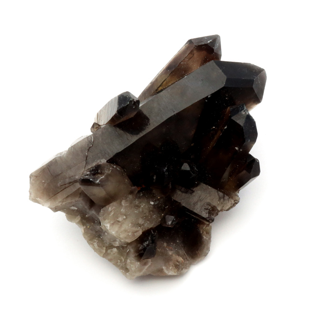モリオン 黒水晶 原石 クラスター ポイント 山東省産 109g 1点物 浄化