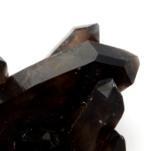 モリオン 黒水晶 原石 クラスター ポイント 山東省産 1点物 浄化 魔除け 天然石 パワーストーン Morion quartz