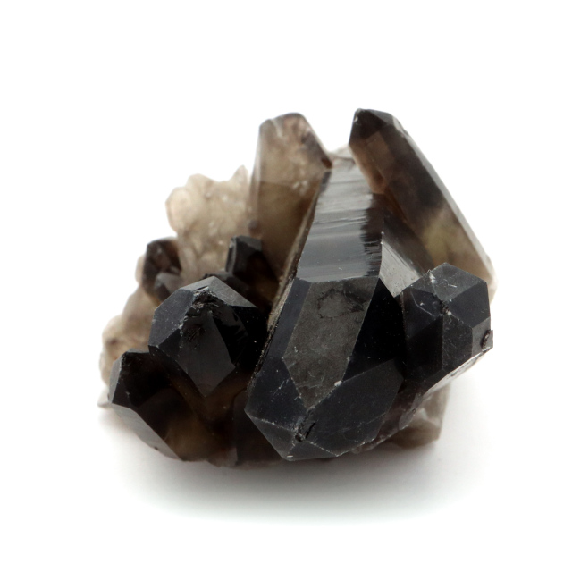 モリオン 黒水晶 原石 クラスター ポイント 山東省産 109g 1点物 浄化