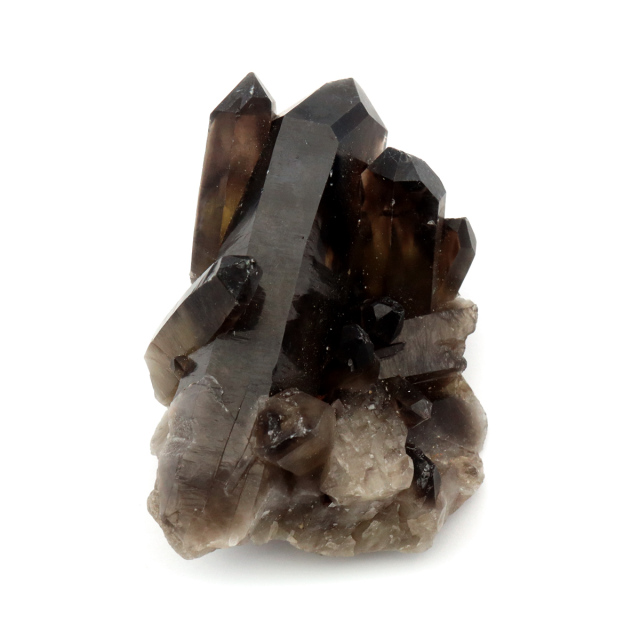 モリオン 黒水晶 原石 クラスター ポイント 山東省産 1点物 浄化 魔除け 天然石 パワーストーン Morion quartz