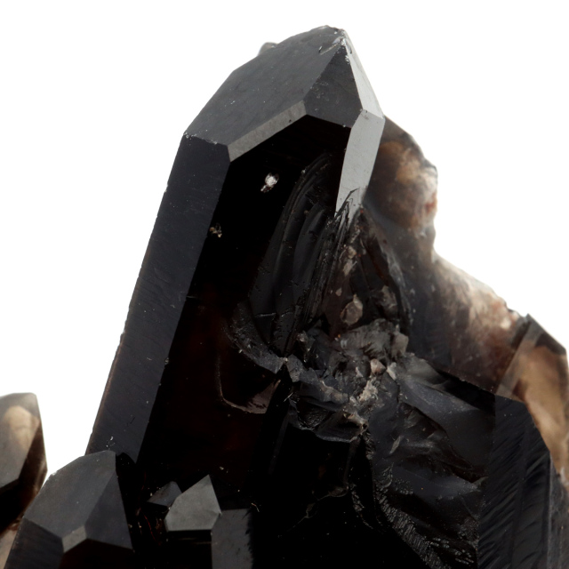 モリオン 黒水晶 原石 クラスター ポイント 山東省産 1点物 浄化 魔除け 天然石 パワーストーン Morion quartz