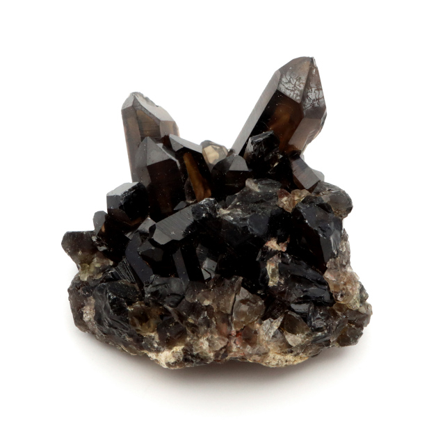 モリオン 黒水晶 原石 クラスター ポイント 山東省産 1点物 浄化 魔除け 天然石 パワーストーン Morion quartz