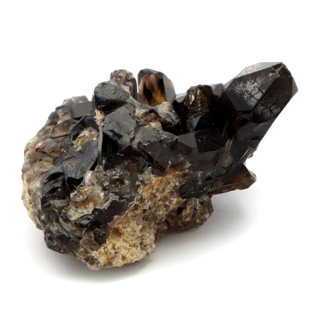 モリオン 黒水晶 原石 クラスター ポイント 山東省産 1点物 浄化 魔除け 天然石 パワーストーン Morion quartz