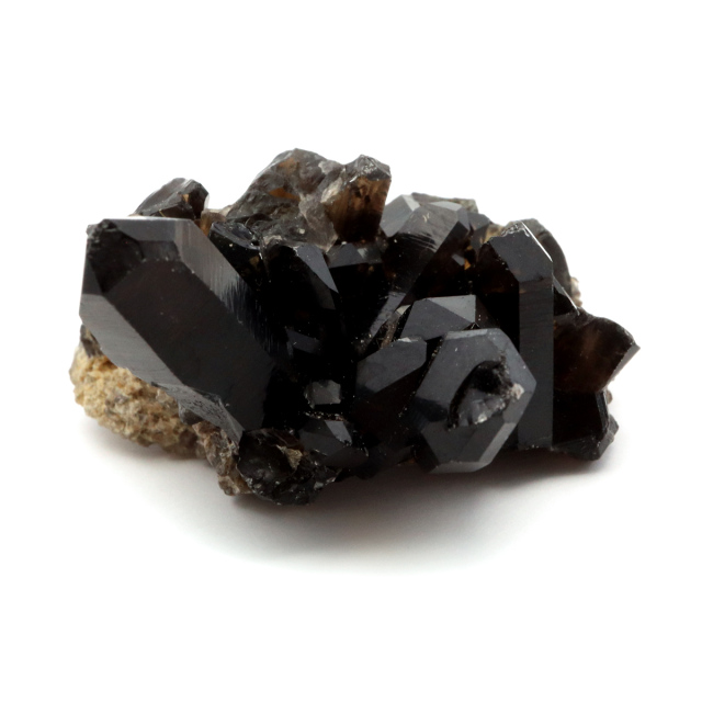 モリオン 黒水晶 原石 クラスター ポイント 山東省産 1点物 浄化 魔除け 天然石 パワーストーン Morion quartz