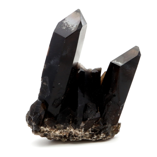 モリオン 黒水晶 原石 クラスター ポイント 山東省産 1点物 浄化 魔除け 天然石 パワーストーン Morion quartz