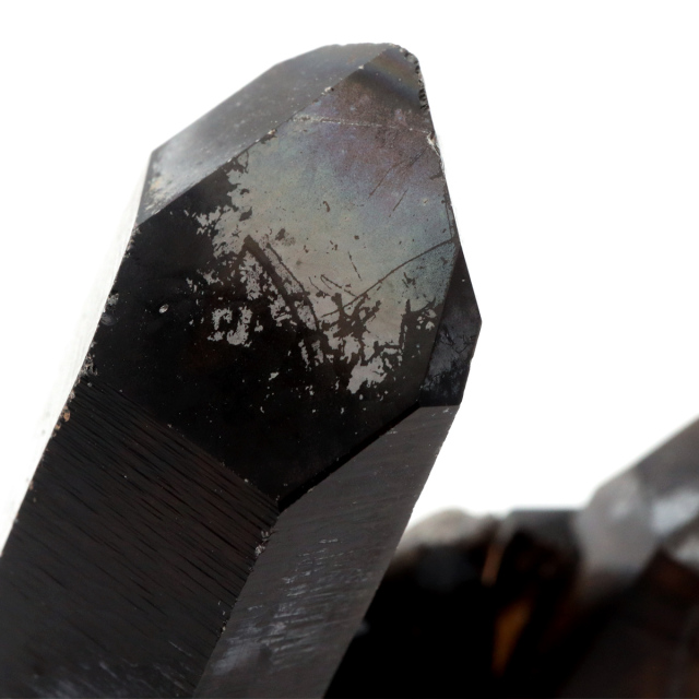 モリオン 黒水晶 原石 クラスター ポイント 山東省産 1点物 浄化 魔除け 天然石 パワーストーン Morion quartz